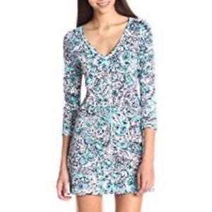 Lilly Pulitzer Juliet Fitted V-Neck T-Shirt Dress